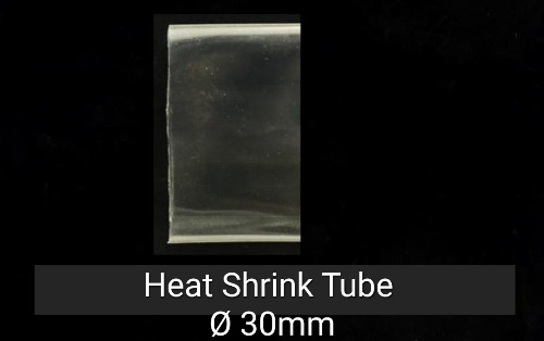 Heat Shrink Tube ø30mm 50m/roll Transparent